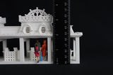 LARGE Gold Rush Bay O-Scale Miniature Victorian Park Entrance Built White