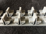 Gold Rush Bay HO SCALE ATHEARN STREAMLINE PASSENGER TRAIN INTERIOR GRAY