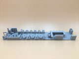 HO Scale Train 50' Palace Pullman Business Car Dining Interior Roundhouse MDC