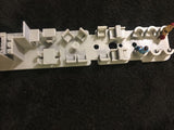 HO RIVAROSSI OBSERVATION TAIL CAR INTERIOR #9051 1930's AHM IHC Passenger Gray