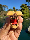 Miniature HO-Scale COLOR Peter Pan Hook Pirate Ship with Seating Theme Park