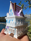 COLOR Gold Rush Bay “Nob Hill” House Small N-Scale 1:160 Built Assembled Shell
