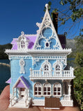 COLOR Gold Rush Bay “Nob Hill” House Small N-Scale 1:160 Built Assembled Shell