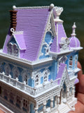 COLOR Gold Rush Bay “Nob Hill” House Small N-Scale 1:160 Built Assembled Shell