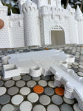 Miniature Neuschwanstein Sleeping Castle Miniature #40 White HO-Scale Fantasy Theme Beauty!