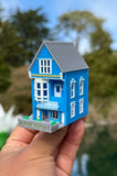 Small Miniature Victorian Collection #26 - Ari's Bakery COLOR N-Scale 1:160 Includes Interiors