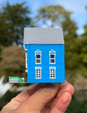 Small Miniature Victorian Collection #26 - Ari's Bakery COLOR N-Scale 1:160 Includes Interiors
