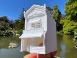 Small Miniature N-Scale Victorian Main Street Crystal Art Shop 1:160