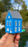 Small Miniature Victorian Collection #26 - Ari's Bakery COLOR N-Scale 1:160 Includes Interiors