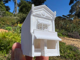 Small Miniature N-Scale Victorian Main Street Crystal Art Shop 1:160