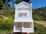 Miniature HO-Scale Victorian Main Street Crystal Art Shop 1:87