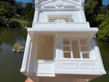 Miniature HO-Scale Victorian Main Street Crystal Art Shop 1:87