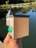 Small COLOR Miniature N-Scale Stars Hollow Taylor Doose’s Corner Market Victorian Built Assembled
