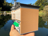 Small COLOR Miniature N-Scale Stars Hollow Taylor Doose’s Corner Market Victorian Built Assembled