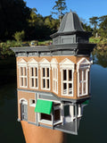 Miniature COLOR HO-Scale Stars Hollow Doose’s Corner Market Victorian Built Assembled