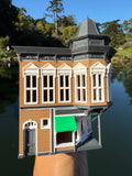 Miniature COLOR HO-Scale Stars Hollow Doose’s Corner Market Victorian Built Assembled