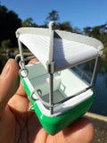 COLOR Miniature Skyway Gondola Buckets Theme Park Ornaments ready to Hang