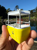 COLOR Miniature Skyway Gondola Buckets Theme Park Ornaments ready to Hang