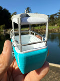 COLOR Miniature Skyway Gondola Buckets Theme Park Ornaments ready to Hang