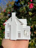 Miniature White HO-Scale Stars Hollow Kim’s Antiques Store Victorian Built Assembled