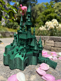 Miniature Emerald Green Castle  N-Scale Built Assembled Fantasy #11 Wizard of Oz