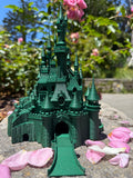 Miniature Emerald Green Castle  N-Scale Built Assembled Fantasy #11 Wizard of Oz
