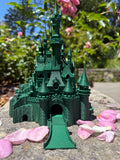 Miniature Emerald Green Castle  N-Scale Built Assembled Fantasy #11 Wizard of Oz