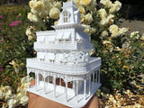 Miniature N-Scale Victorian World Main Street Uptown Jewelers1 Shop Assembled White 1:160 by Gold Rush Bay