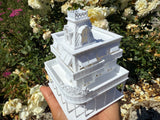 Miniature N-Scale Victorian World Main Street Uptown Jewelers1 Shop Assembled White 1:160 by Gold Rush Bay