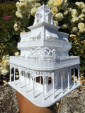 Miniature HO-Scale Victorian World Main Street Uptown Jewelers1 Shop Assembled White 1:87 by Gold Rush Bay