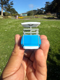 Gold Rush Bay HO Scale Theme Park PeopleMover Custom 1:87 3D Printed Ride Vehicle Train Layout Scenery