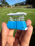 Gold Rush Bay HO Scale Theme Park PeopleMover Custom 1:87 3D Printed Ride Vehicle Train Layout Scenery