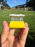 Gold Rush Bay HO Scale Theme Park PeopleMover Custom 1:87 3D Printed Ride Vehicle Train Layout Scenery