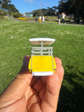 Gold Rush Bay HO Scale Theme Park PeopleMover Custom 1:87 3D Printed Ride Vehicle Train Layout Scenery