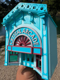 Miniature COLOR HO-Scale Victorian Main Street Crystal Arcade Facade Miniature Built 1:87