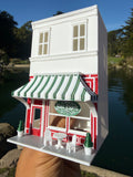 Miniature COLOR HO-Scale Stars Hollow Taylor’s Ice Cream Soda Shoppe Victorian 1:87