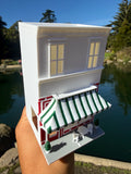 Miniature COLOR HO-Scale Stars Hollow Taylor’s Ice Cream Soda Shoppe Victorian 1:87
