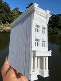 Miniature HO-Scale Victorian Main Street Brick Shop  1:87