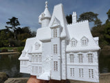 Small Miniature N-Scale Cinderella Lady Tremaine House French Chateau 1:160