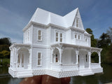 Small Miniature N-Scale Stars Hollow Dean’s House Gilmore Girls Victorian 1:160