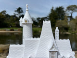 Miniature HO-Scale Cinderella Lady Tremaine House French Chateau 1:87