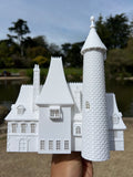 Miniature HO-Scale Cinderella Lady Tremaine House French Chateau 1:87