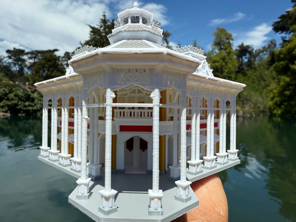 Miniature N-Scale COLOR Victorian World Main Street Emporium Shop Assembled 1:160 by Gold Rush Bay
