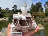 COLOR Miniature N-Scale Practical Magic Victorian House Built and Assembled