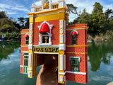 HO-Main Street Fire Station 1/87 Scale