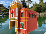 HO-Main Street Fire Station 1/87 Scale