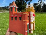 HO-Main Street Fire Station 1/87 Scale