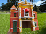 HO-Main Street Fire Station 1/87 Scale
