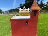 HO-Main Street Fire Station 1/87 Scale