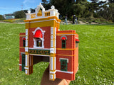 HO-Main Street Fire Station 1/87 Scale